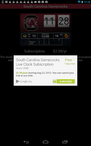 【免費運動App】South Carolina Live Clock-APP點子