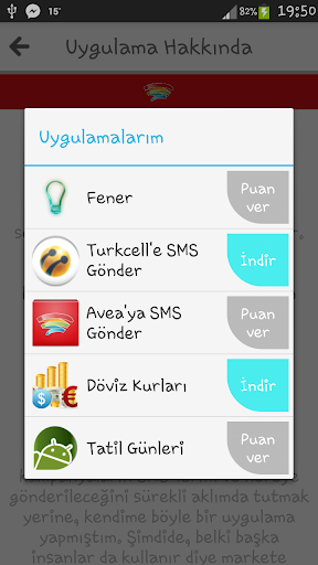 【免費工具App】Avea' ya Sms Gönder-APP點子