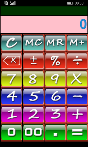 Calculator Colorful