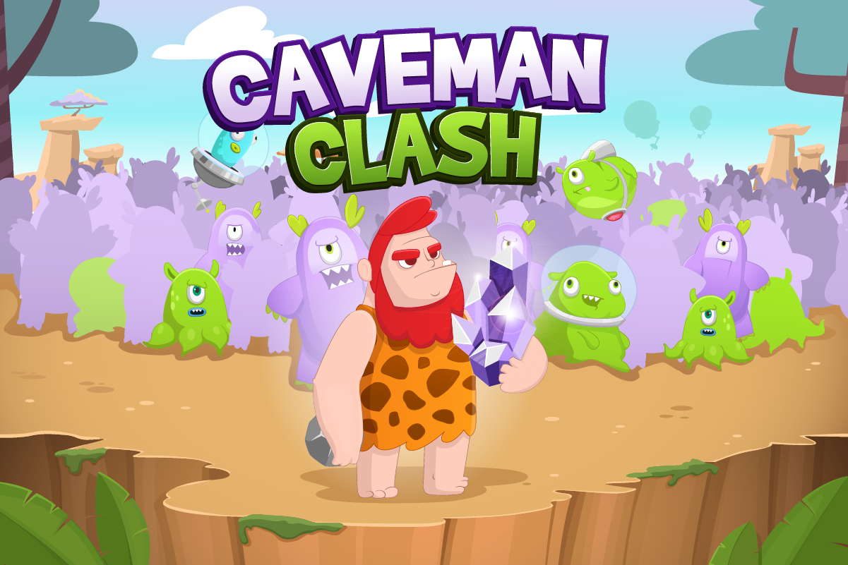 Caveman Clash Apl Android Di Google Play