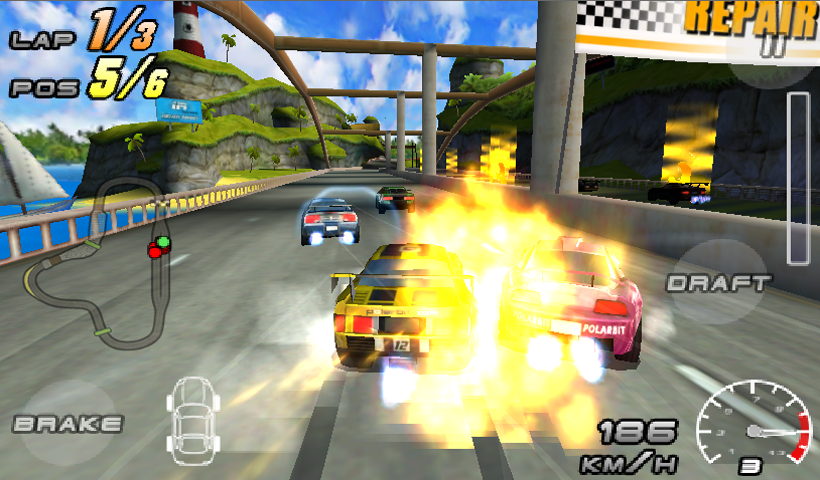 Raging Thunder 2 - FREE - screenshot