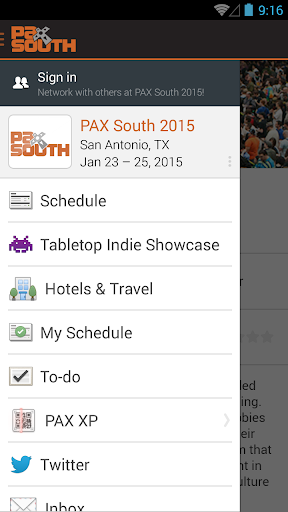 PAX South Mobile App