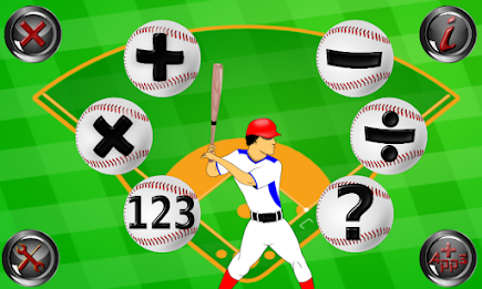 1st / 4th Grade Math Baseball poster 10