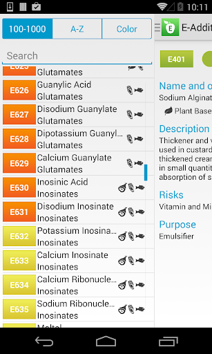 E Food Additives