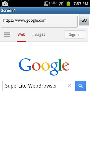 SuperLite WebBrowser