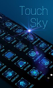How to install Touch Sky GO Launcher Theme v1.0 unlimited apk for laptop
