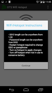 OTS WiFi Hotspot Tether screenshot 3