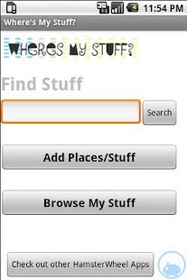 Where's My Stuff? Screenshots 0
