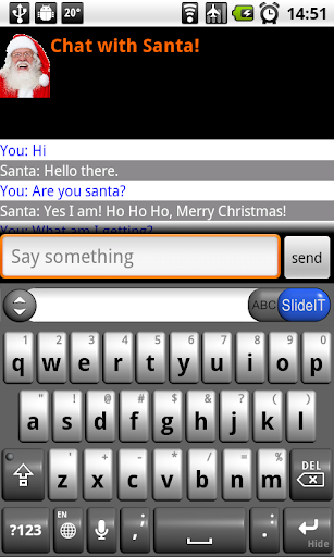 Chat with Santa Claus
