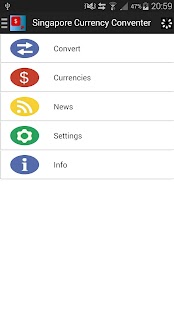 Lastest Singapore Currency Converter APK for Android