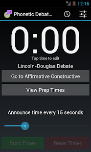 Phonetic Debate Timer Pro