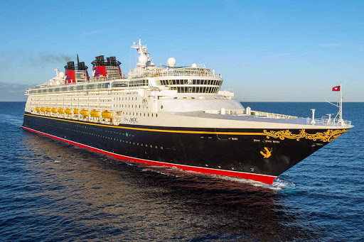 Disney-Magic-at-sea-2 - Disney Magic sails to the Western Caribbean, Southern Caribbean, Bahamas, Northern Europe, Norwegian fjords, Iceland, Barcelona and elsewhere. 