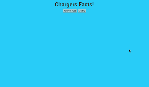 Chargers Facts