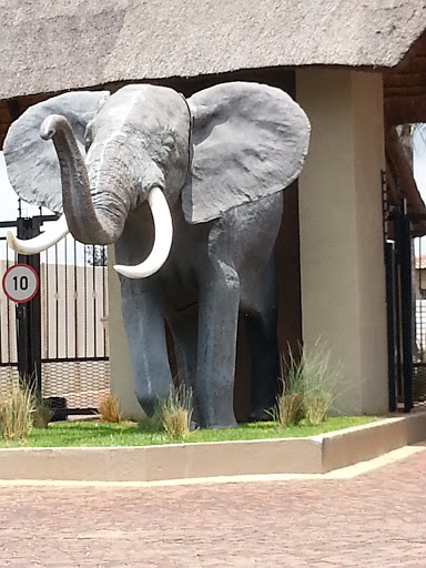 Elephant Statue at the Wilds