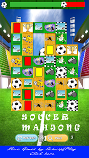 Soccer Mahjong Game for kids Screenshots 0