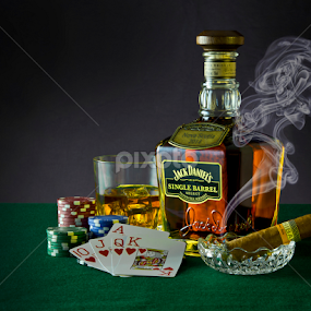 Poker Night by Shaun White - Artistic Objects Still Life