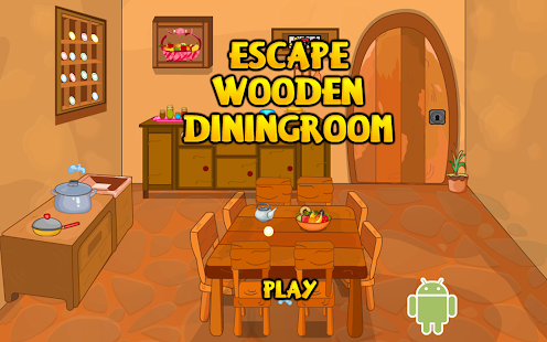 Escape Wooden Dining Room
