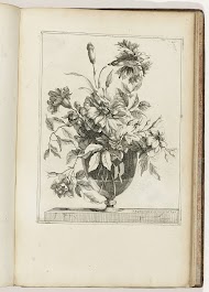 Boeket in glazen vaas