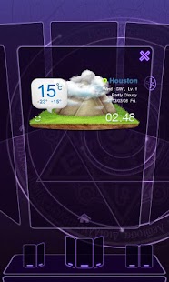 Next Launcher Theme  3D Magic Screenshots 4