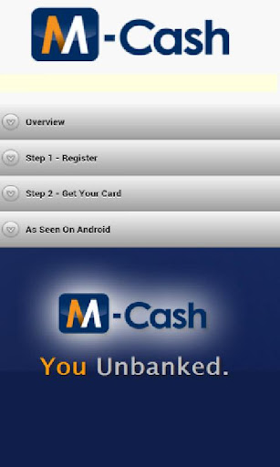 M-Cash tm Wallet