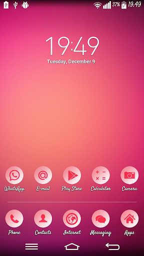 Theme for Lg Home PinkGlow