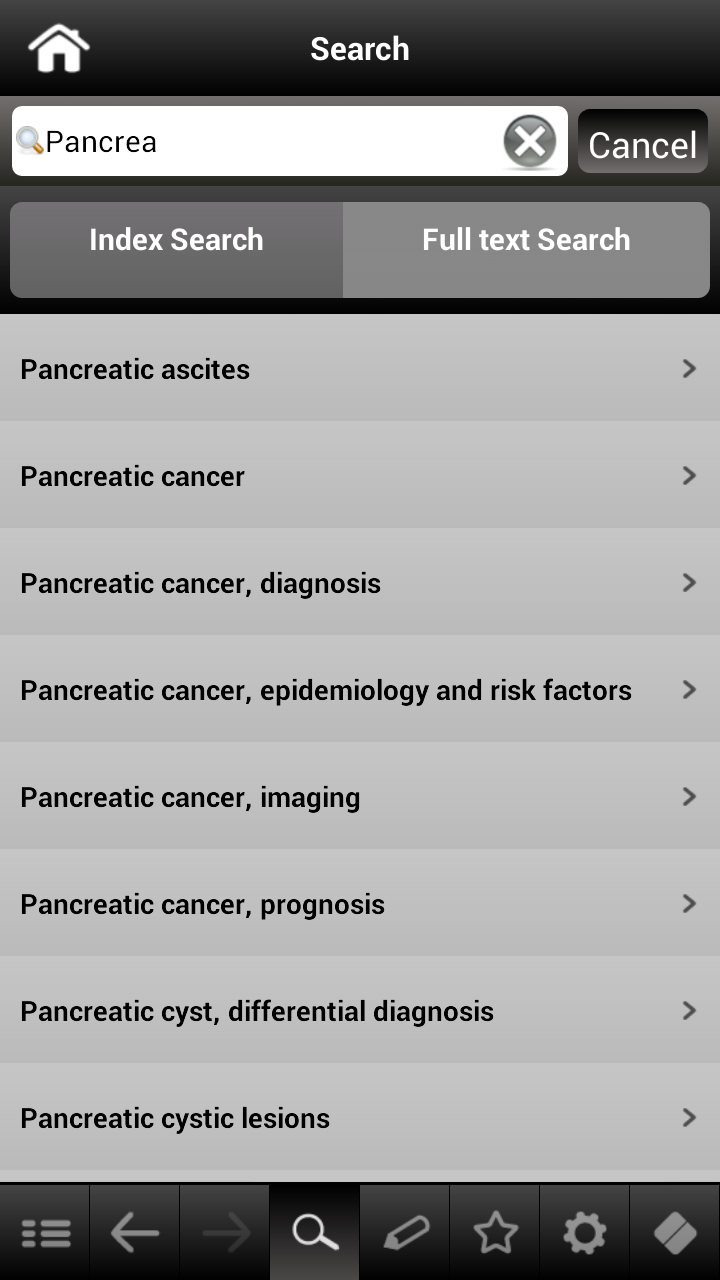 Gastroenterology pocket Screen 3