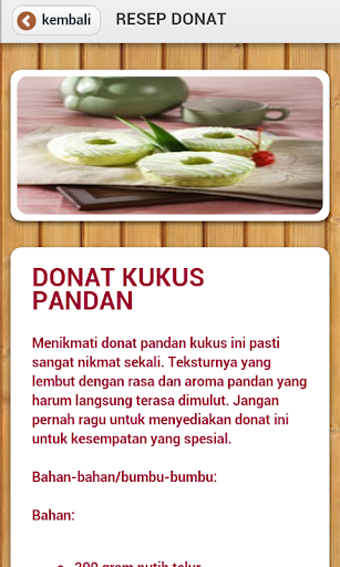 【免費生活App】Resep Donat Spesial-APP點子