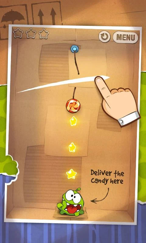 Cut the Rope HD - screenshot