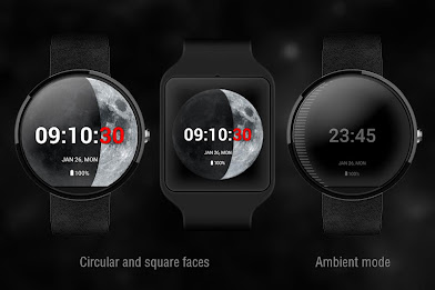 Moon Phase PRO - Watch Face poster 4