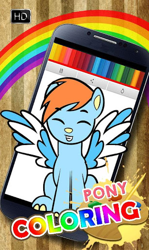 【免費娛樂App】Pony Coloring-APP點子