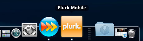 Plurk Mobile - FluidApp Dock