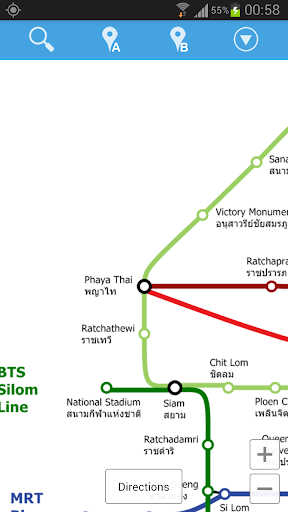 Bangkok Metro Map