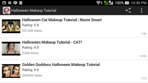 Halloween Makeup Tutorials