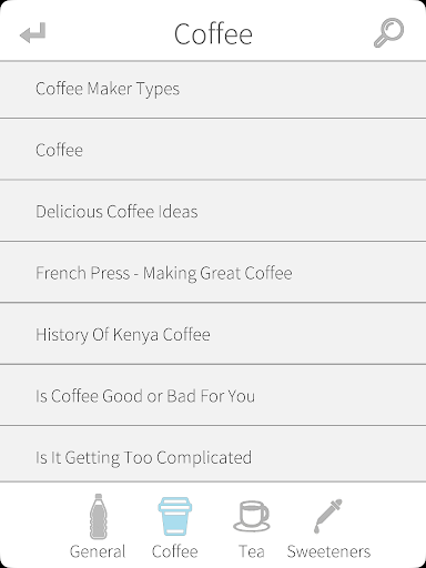 【免費書籍App】Drinks - Coffee, Tea and More-APP點子