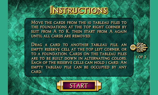 Double Freecell Solitaire Prm Screen 2