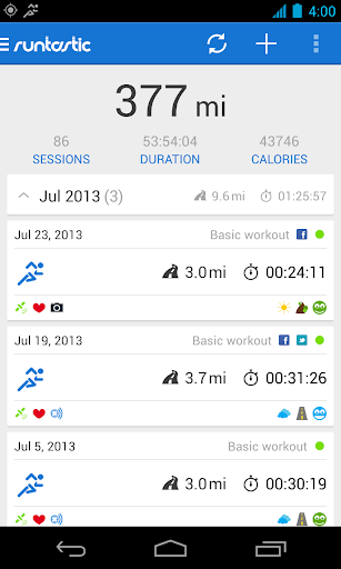 Android APK : Runtastic Running PRO