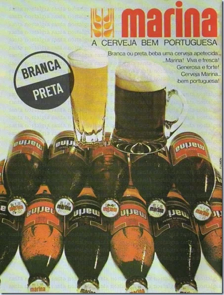 publicidade nostalgica cerveja marina