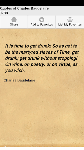 Quotes of Charles Baudelaire