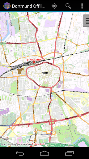 Dortmund Offline City Map