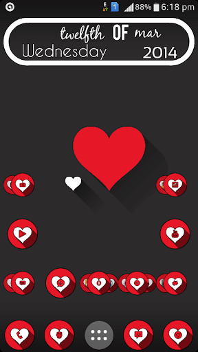 Red Hearts Icon Pack Free