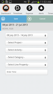 Time and Expense - Dynamics AX Screenshots 1