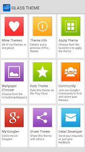 GLASS APEX/NOVA/GO/SMART THEME v6.4