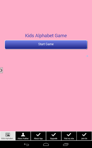 Kids Alphabet Game