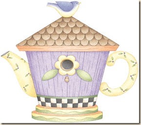 Birdie Cottage Teapot