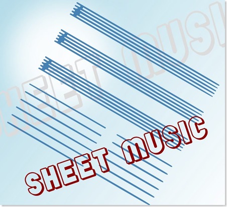 sheet music