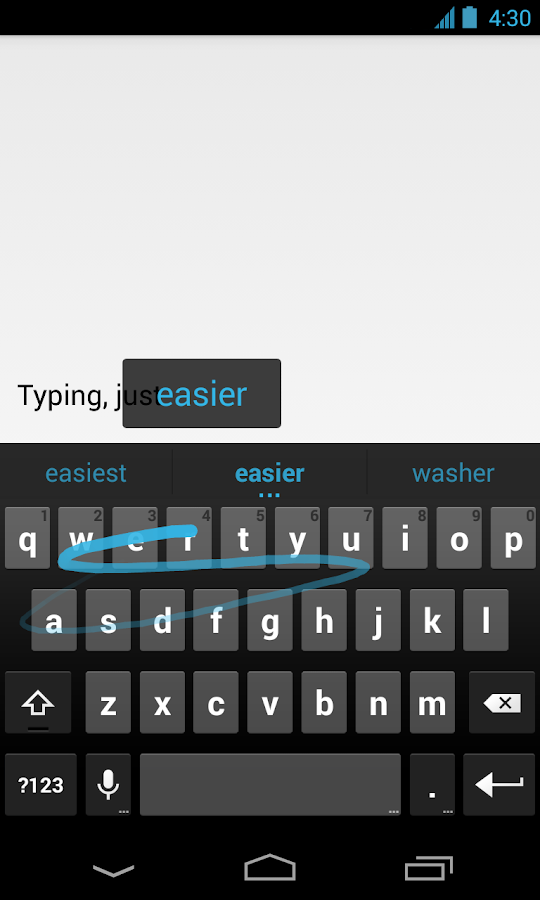 Google Keyboard - screenshot