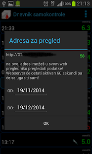 Dnevnik samokontrole dijabetes Screenshots 4
