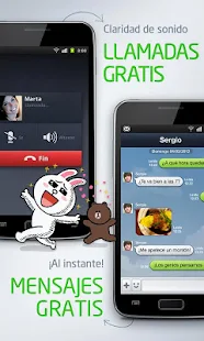 LINE: Llama y mensajea gratis - screenshot thumbnail