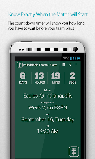 Philadelphia Football Alarm