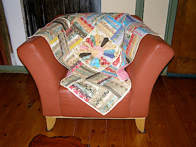 Scrap Quilting Patterns on Scrap Lap Quilt    Teresadownunder